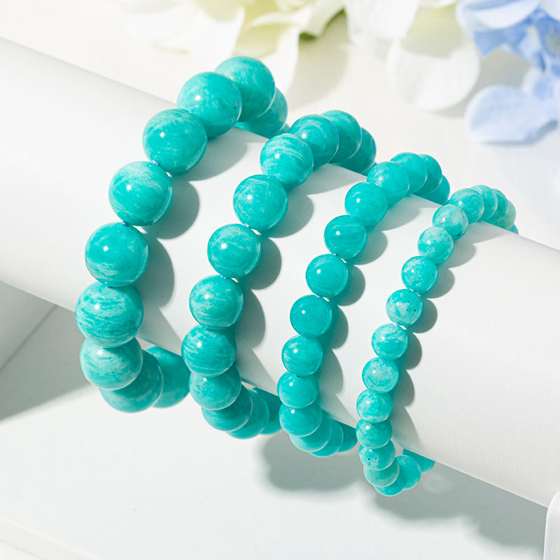 Peruvian Amazonite Healing Bracelets – ORVEL GEMS