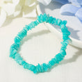 Load image into Gallery viewer, Peruvian Amazonite Chips Crystal Beaded Bracelets
