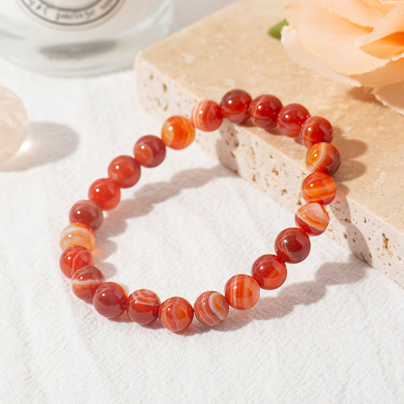 Red Agate Healing Bracelet – ORVEL GEMS