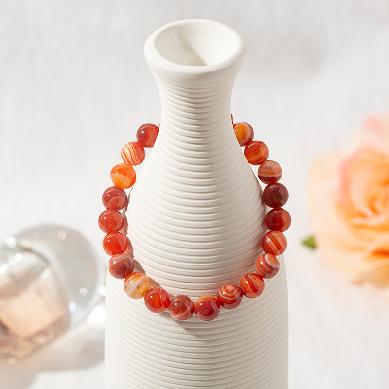 Red Agate Healing Bracelet – ORVEL GEMS