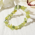 Load image into Gallery viewer, Serpentine Jade Chips Crystal Healing Bracelets
