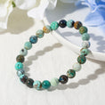 Load image into Gallery viewer, Aqua Blue Copper Chrysocolla Bracelet – ORVEL GEMS
