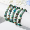 Load image into Gallery viewer, Aqua Blue Copper Chrysocolla Bracelet – ORVEL GEMS
