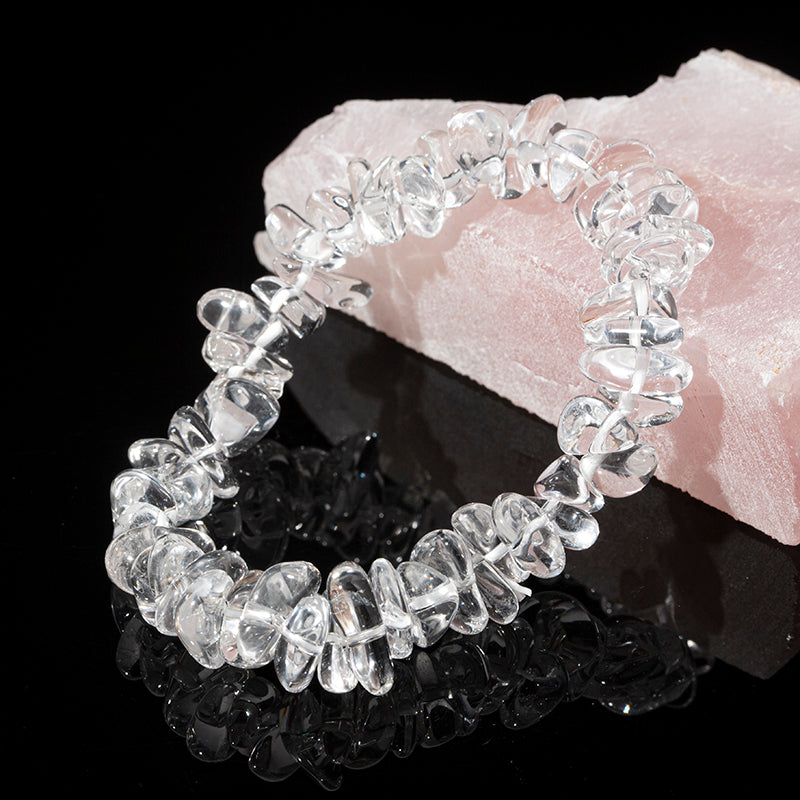 Clear Quartz Chips Healing Bracelet – ORVEL GEMS