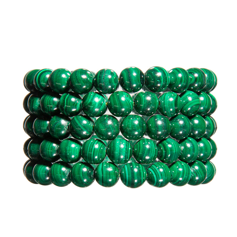 Green Malachite Beaded Bracelet – ORVEL GEMS