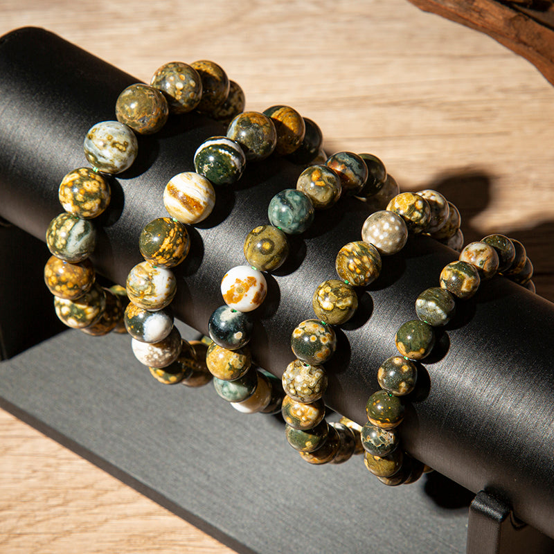 Ocean Jasper Healing Bracelet – ORVEL GEMS