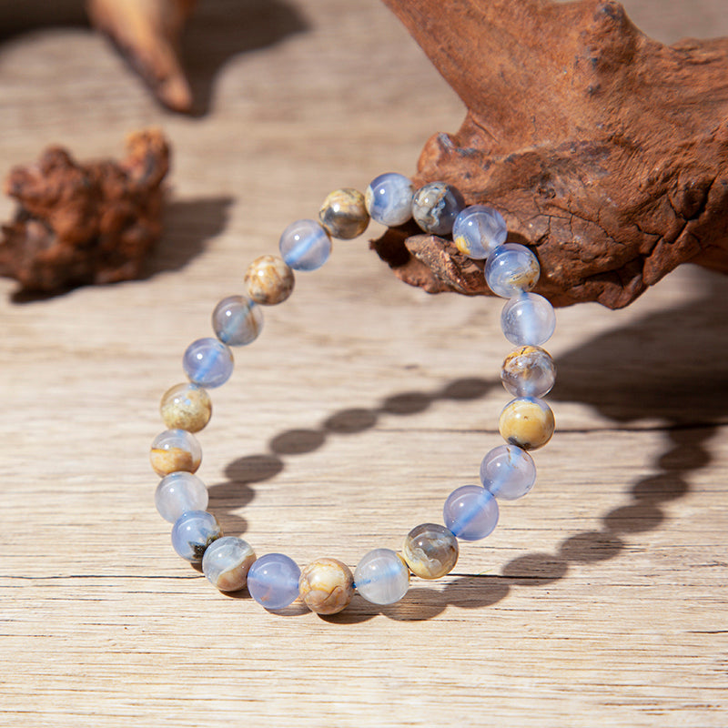 Blue Chalcedony Healing Bracelet – ORVEL GEMS