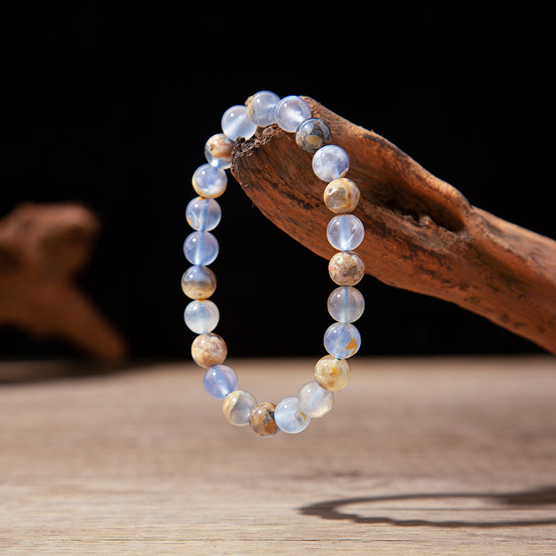 Blue Chalcedony Healing Bracelet – ORVEL GEMS