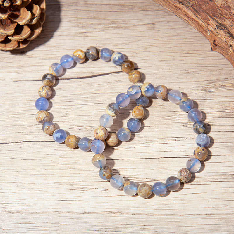 Blue Chalcedony Healing Bracelet – ORVEL GEMS