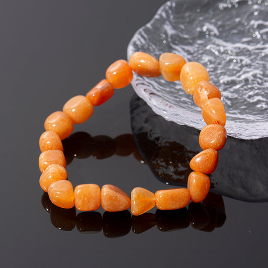 Orange Aventurine Nugget Healing Bracelet