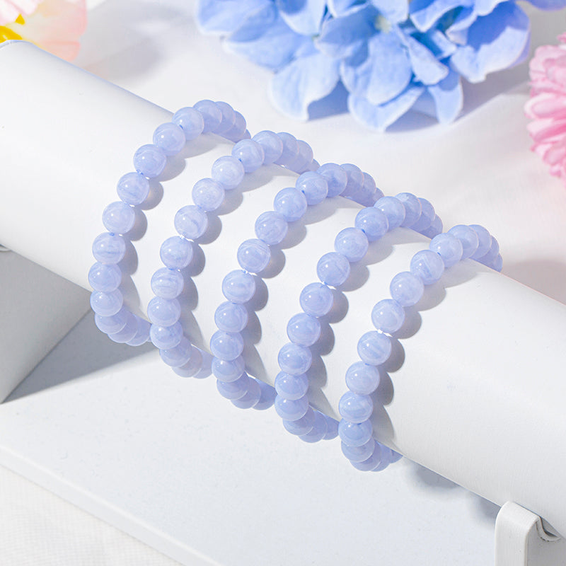 Blue Lace Agate Healing Bracelet – ORVEL GEMS