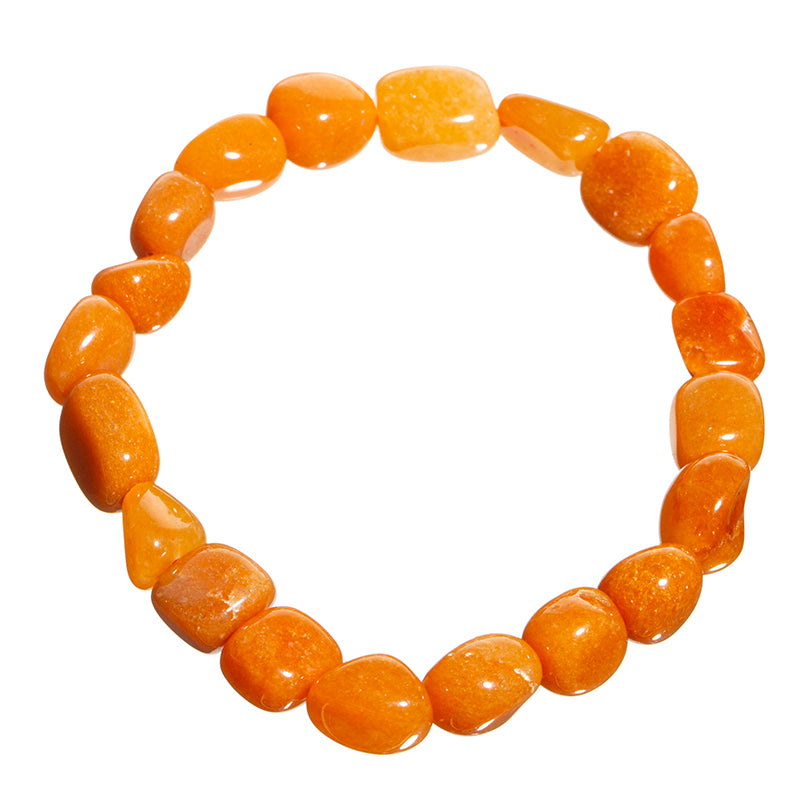 Orange Aventurine Nugget Healing Bracelet