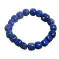 Load image into Gallery viewer, Vivid Lapis Lazuli Cube Crystal Beaded Bracelets
