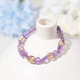 Load image into Gallery viewer, Radiant Ametrine Irregular Nugget Crystal Therapy Bracelet
