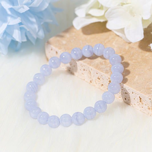 Blue Lace Agate Healing Bracelet – ORVEL GEMS