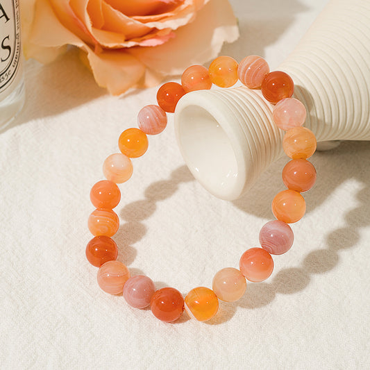 Botswana Agate Carnelian Bracelet – ORVEL GEMS