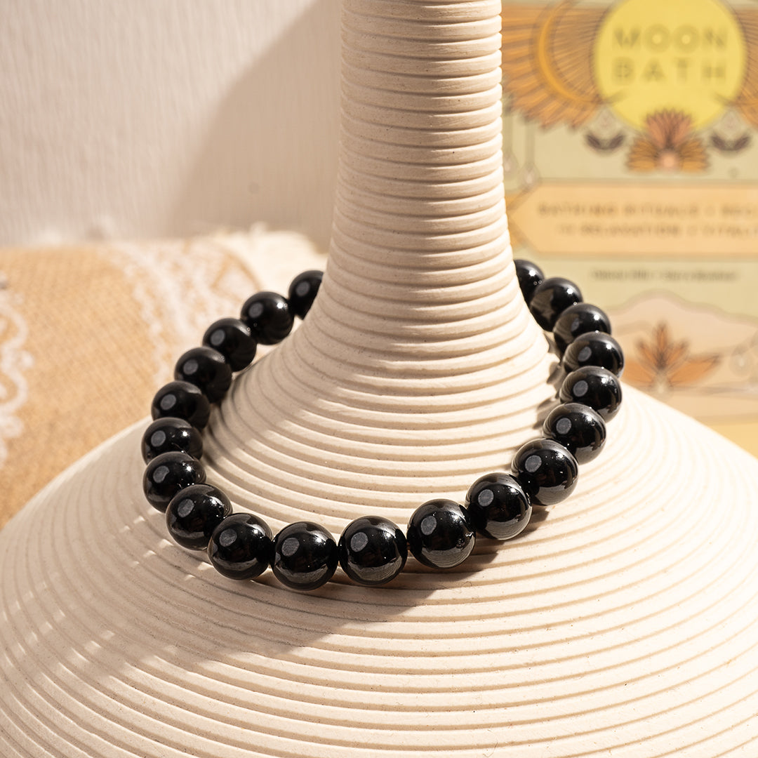 Black Tourmaline Healing Bracelet – ORVEL GEMS