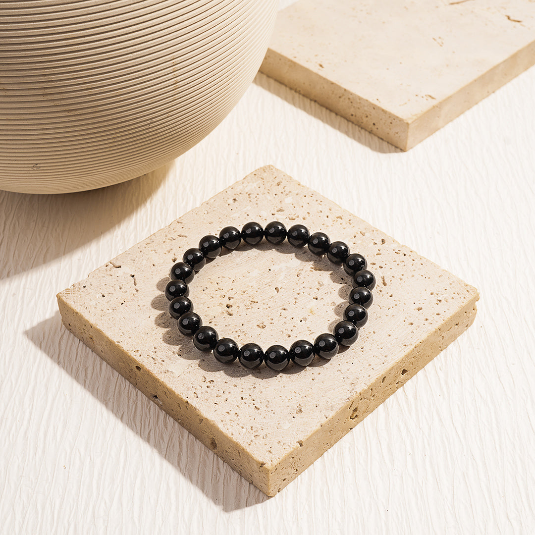 Black Tourmaline Healing Bracelet – ORVEL GEMS