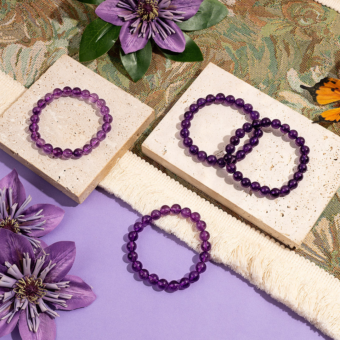 Flawless Amethyst Healing Bracelets – ORVEL GEMS