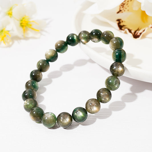 Rare Green Lepidolite Crystal Healing Bracelets