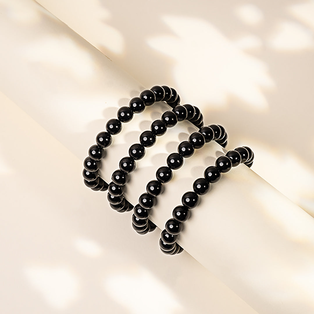 Black Tourmaline Healing Bracelet – ORVEL GEMS