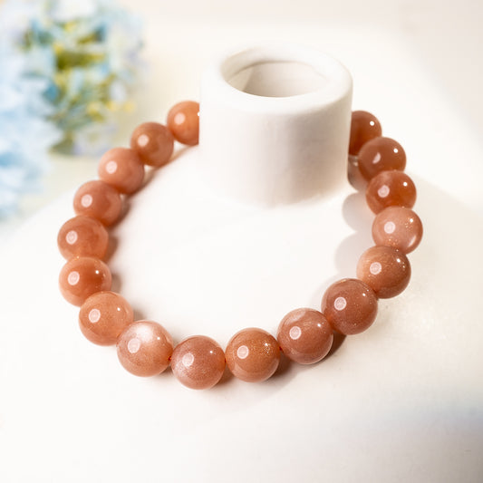 Gentle Peach moonstone Bracelets – ORVEL GEMS