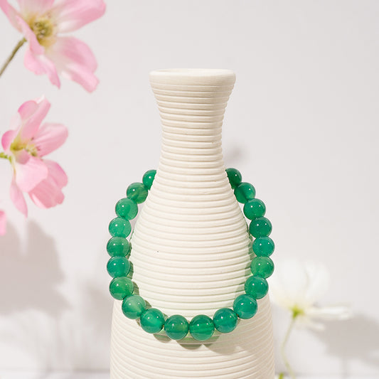 Green Agate Crystal Healing Bracelets – ORVEL GEMS