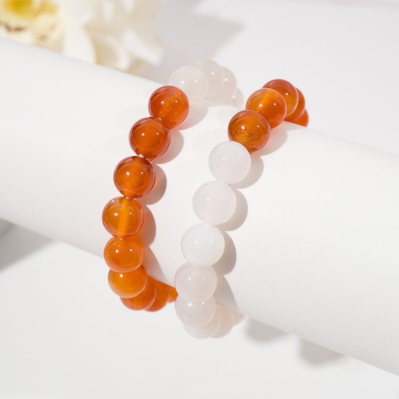 Mixed Color Agate Healing Beaded Bracelets – ORVEL GEMS