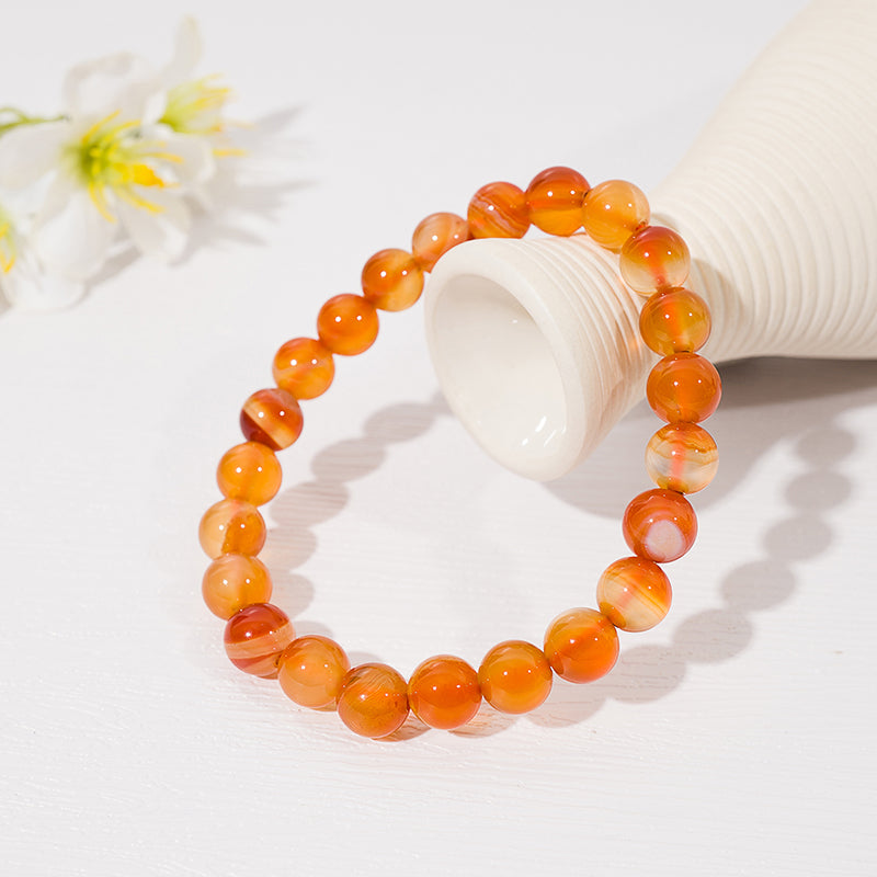 Red Agate Crystal Healing Bracelets – ORVEL GEMS