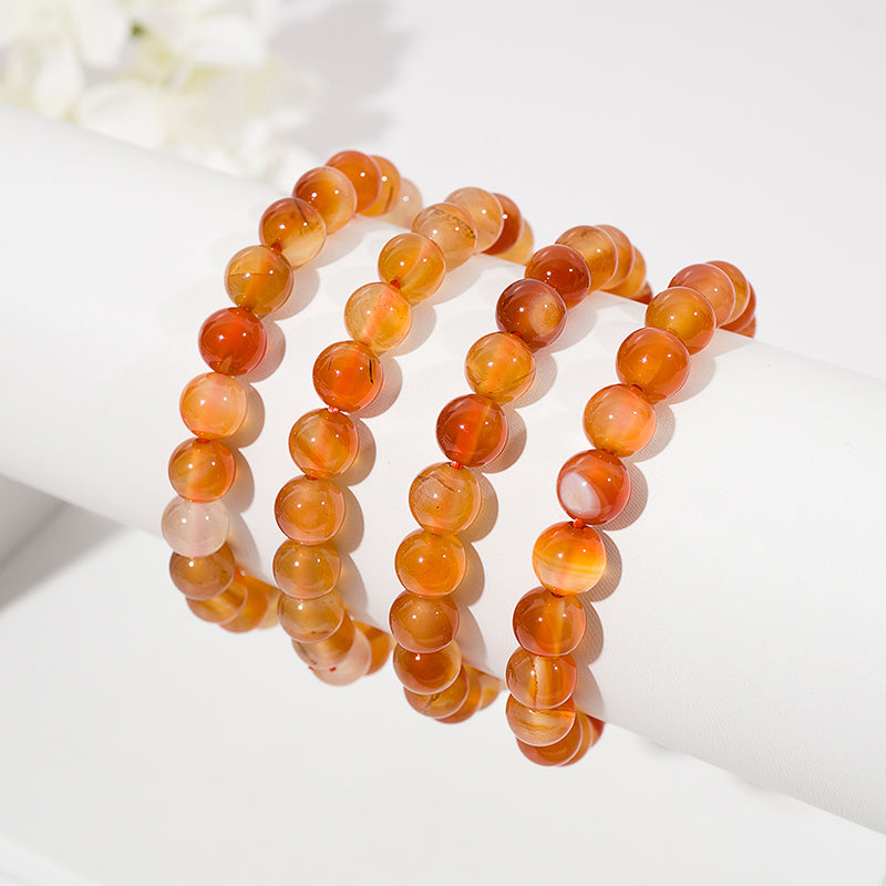 Red Agate Crystal Healing Bracelets – ORVEL GEMS