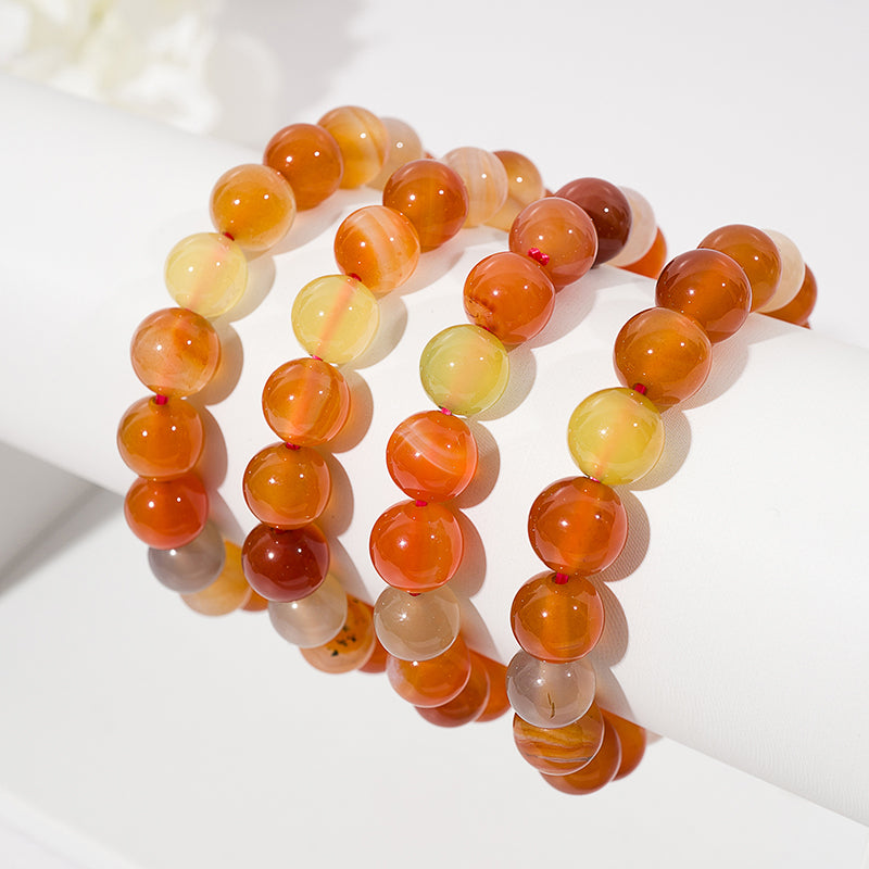 Candy Agate Healing Beaded Bracelets – ORVEL GEMS