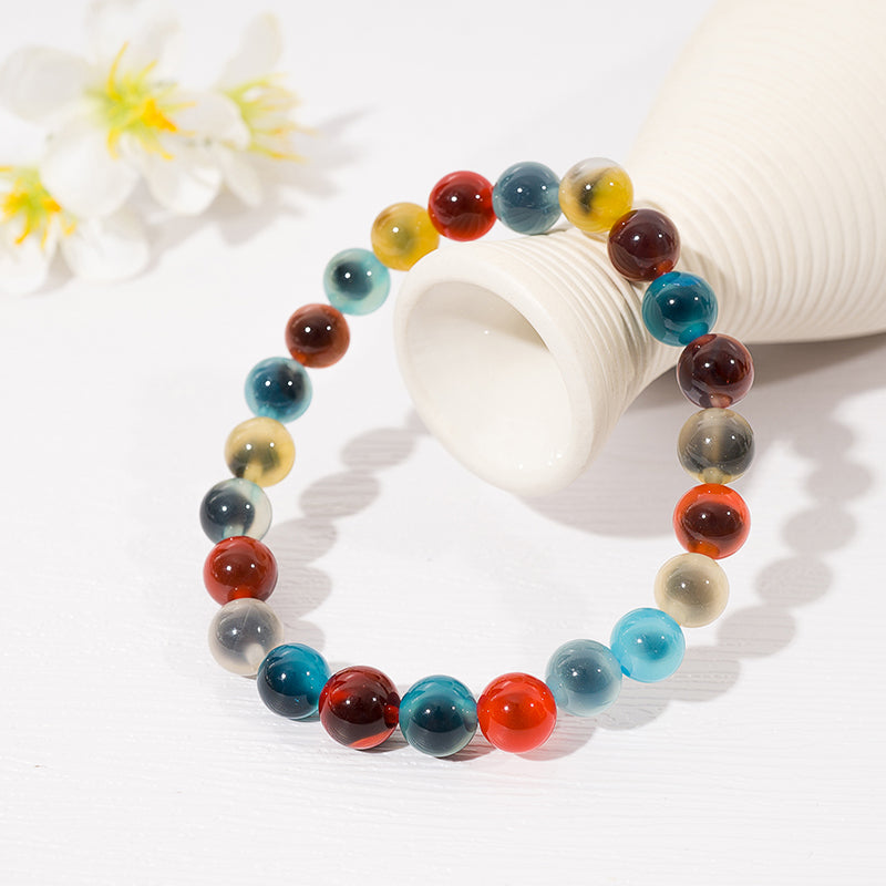 Candy Agate Wellness Bracelet  – ORVEL GEMS