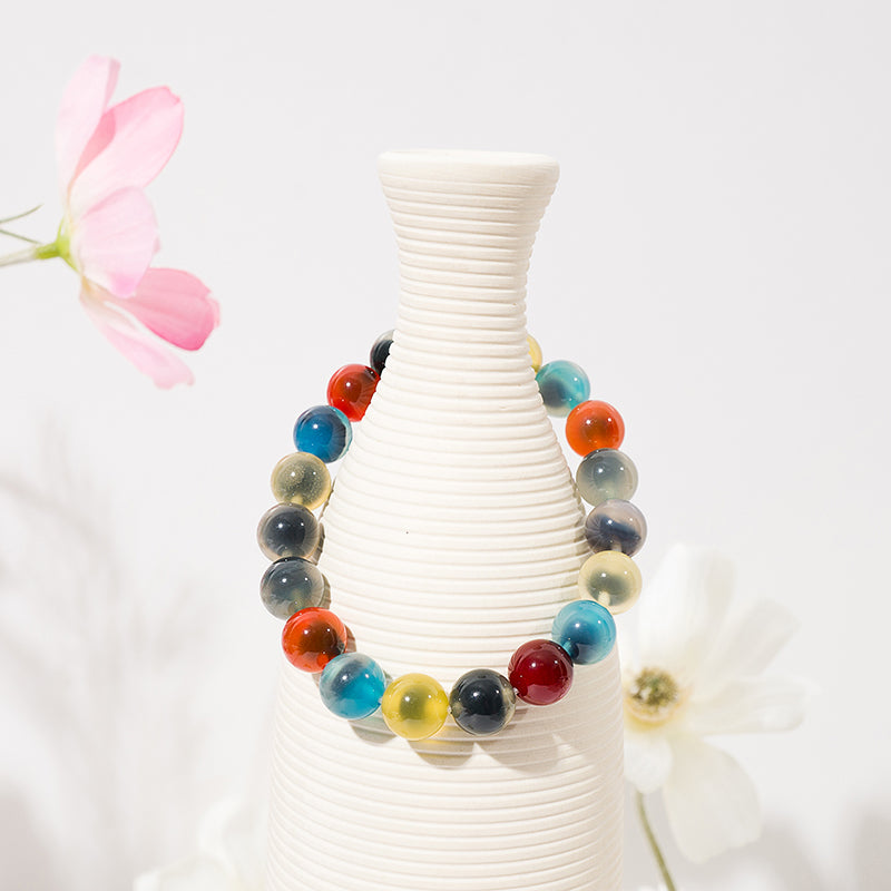 Candy Agate Wellness Bracelet  – ORVEL GEMS