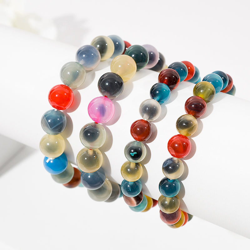 Candy Agate Wellness Bracelet  – ORVEL GEMS