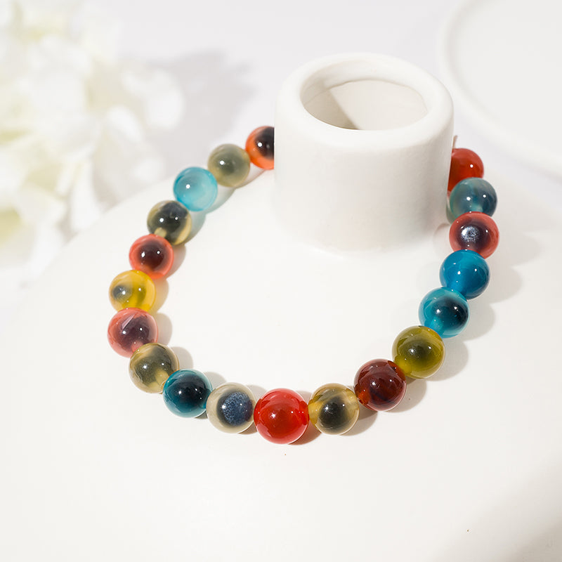 Candy Agate Wellness Bracelet  – ORVEL GEMS