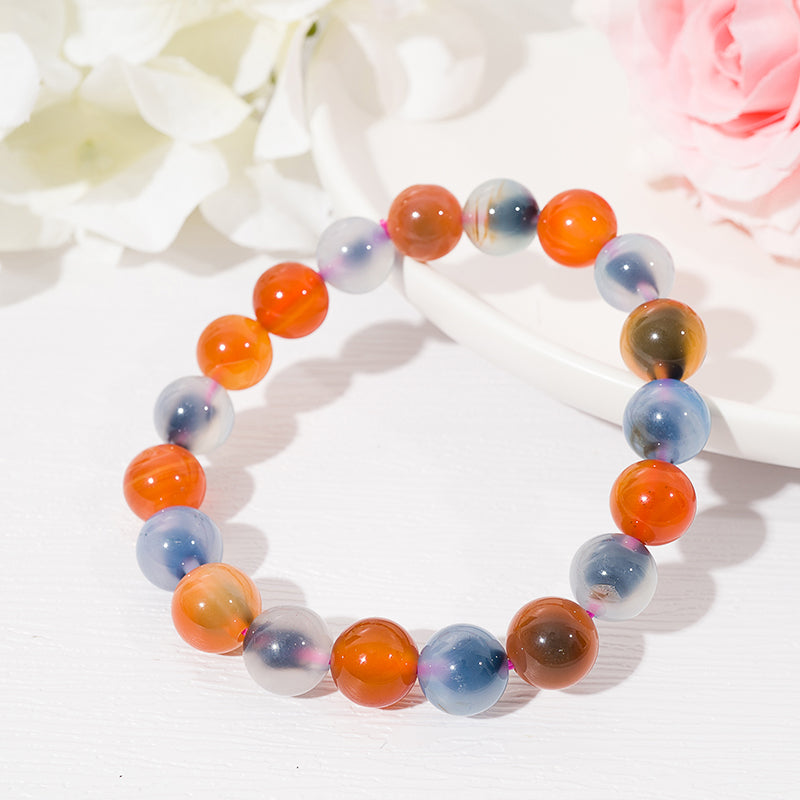 Rainbow Candy Agate Bracelet – ORVEL GEMS