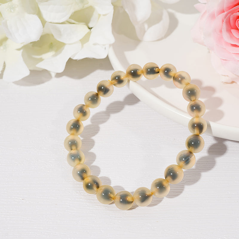 Handmade Candy Agate Crystal Healing Bracelet