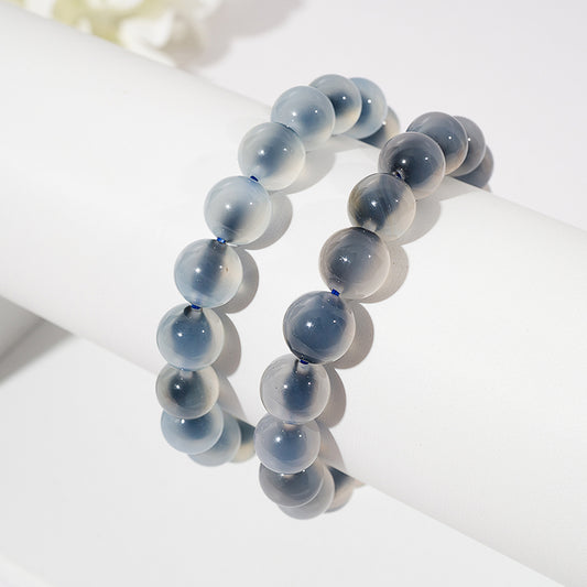 Blue Candy Agate Healing Bracelet – ORVEL GEMS