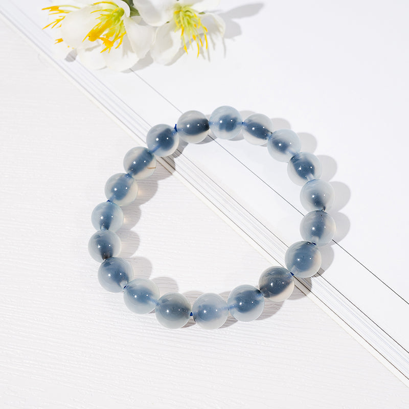 Blue Candy Agate Healing Bracelet – ORVEL GEMS