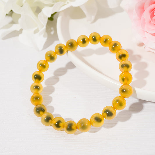 Yellow Candy Agate Bracelet – ORVEL GEMS