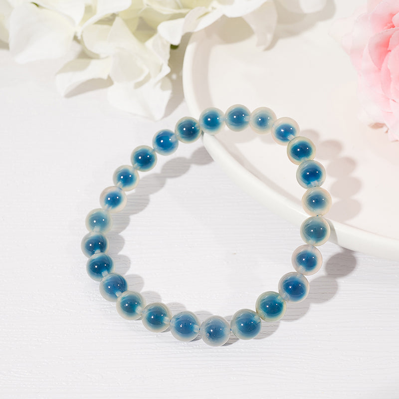 Blue Candy Agate Bracelet – ORVEL GEMS