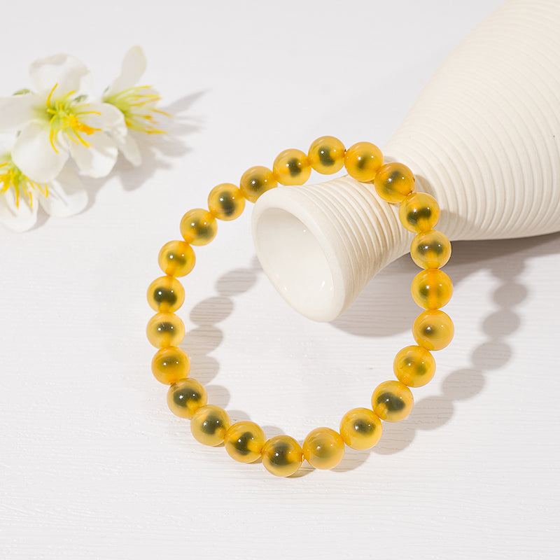 Yellow Candy Agate Bracelet – ORVEL GEMS