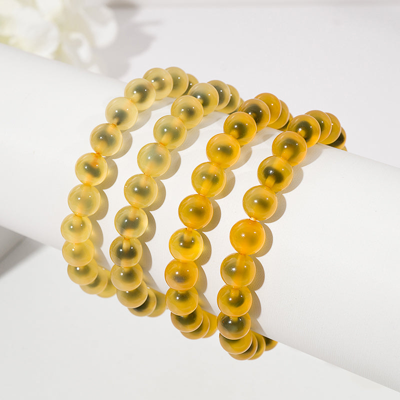 Yellow Candy Agate Bracelet – ORVEL GEMS