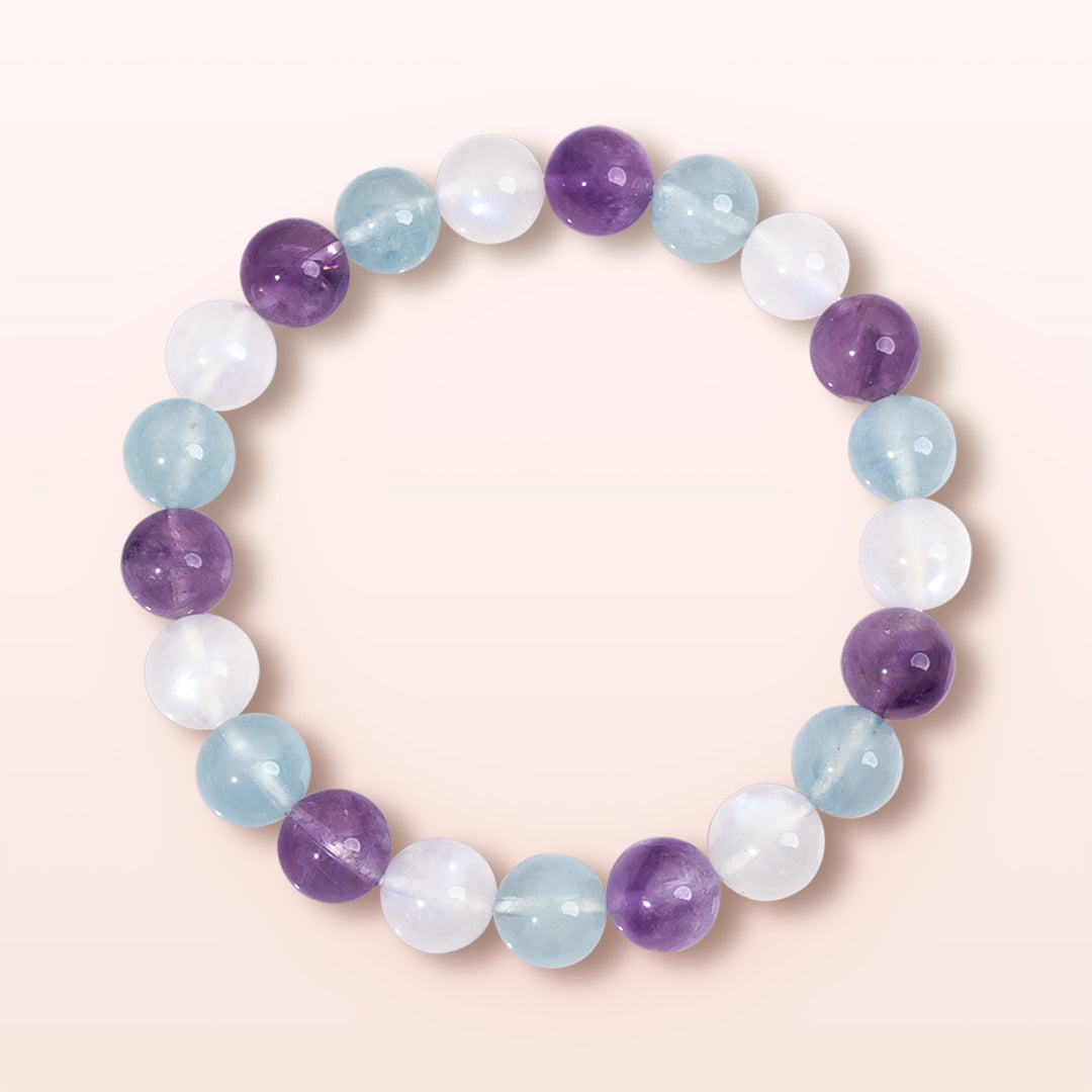 Peaceful Oasis - Triple Anxiety Relief Bracelet