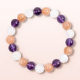 Load image into Gallery viewer, Soothing Stone - Triple Anxiety Relief Bracelet
