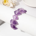 Load image into Gallery viewer, Raw Amethyst Point Crystal Healing Bracelet
