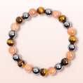 Load image into Gallery viewer, Empowered Heart - Strength Bracelet – ORVEL GEMS
