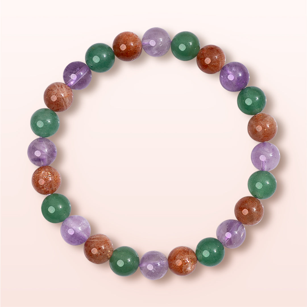 Blissful Contentment - Triple Happiness Bracelet