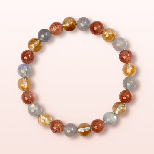 Gleeful Satisfaction - Triple Happiness Bracelet