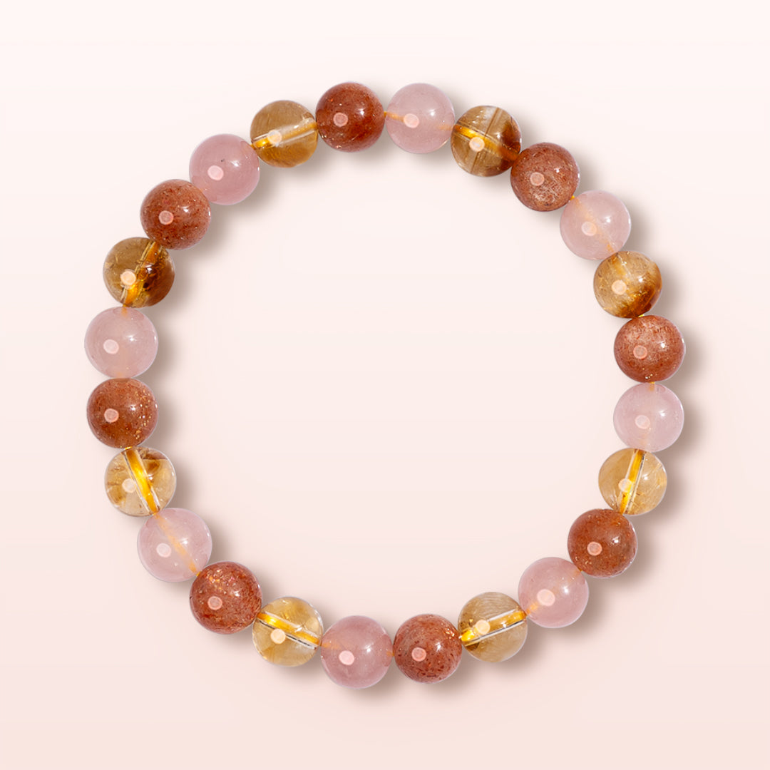 Blissful Harmony - Triple Happiness Bracelet